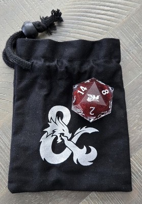 D&D Dungeon Masters Oversized Liquid Core D20 and Dice Bag - Gen Con 2026 Promo