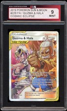 2019 Pokemon Cosmic Eclipse #229 Guzma & Hala Full Art KSA 9 Mint on eBay