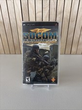 Socom US Navy Seals Fireteam Bravo 2 PSP, Tested & Complete In Case With Manual