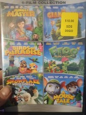 Family Animated 6-Film Collection DVD Box Set Drake Bell Ashley Tisdale Movie