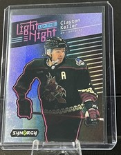 Clayton Keller 2023-24 UD Synergy #LN-CK LIGHT UP THE NIGHT /999 Arizona Coyotes