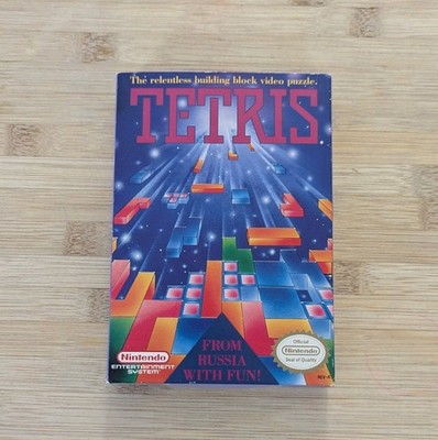Nintendo Tetris NES CIB Complete with Instructions Manual and Inserts