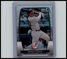 2023 Bowman Chrome #BA-9 Oswald Peraza Bowman Ascensions Mojo Refractor