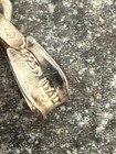 Vintage Le Murrine Venexiane Glass Blue white Sterling Silver Pendant Italy Box — photo 2