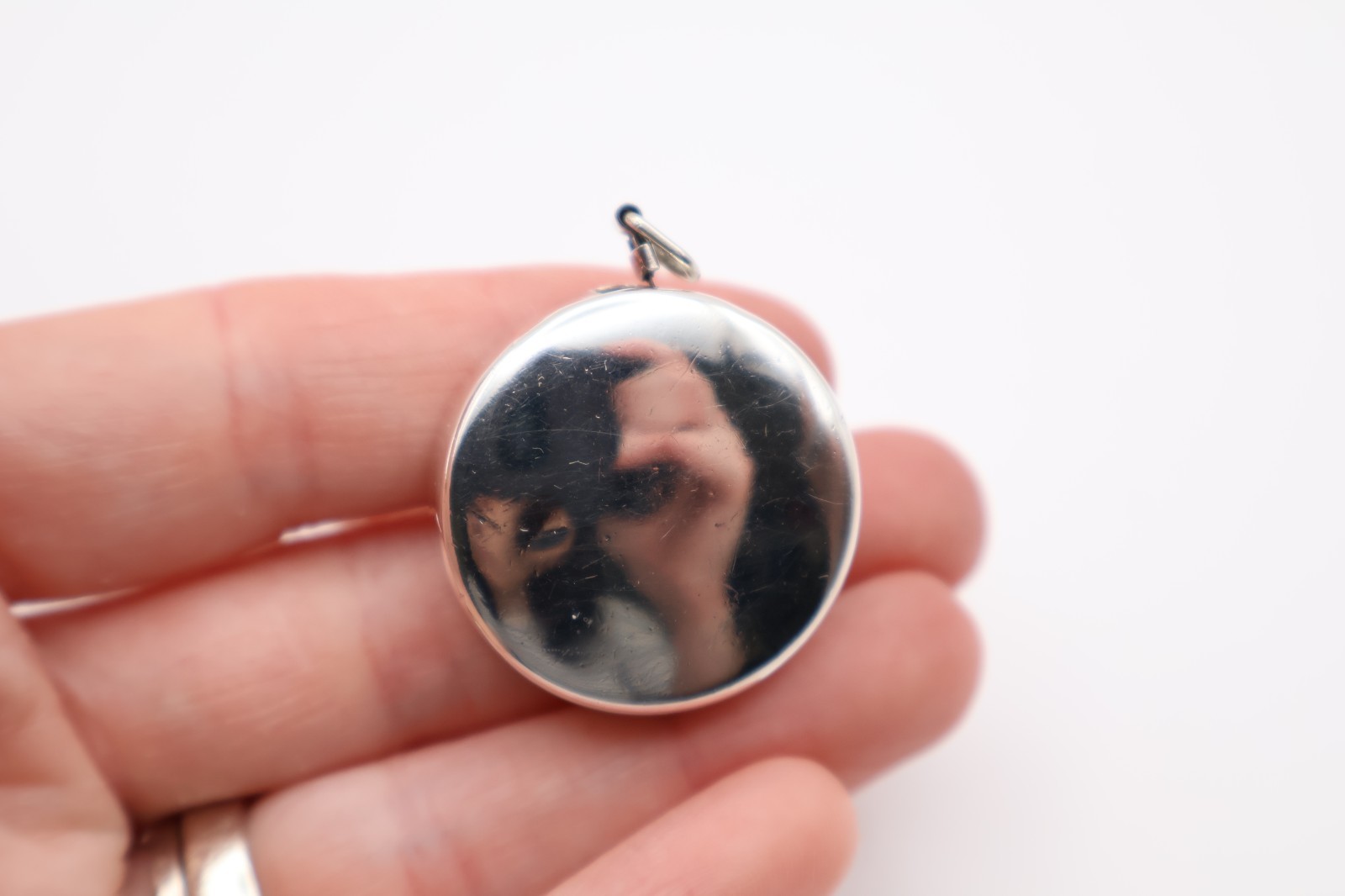 Antique Sterling Silver Tape Measure Hallmarked Birmingham 1905