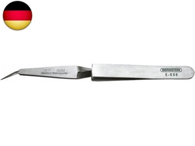 Bernstein Kreuzpinzette 120 mm Form 53c Edelstahl, selbsthaltend | Rostfrei,