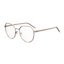 Moschino Love MOL560 0DDB 00 Gold Copper 54mm Eyeglasses New Authentic