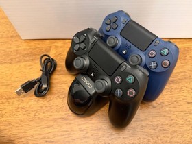 ** Sony Playstation 4 PS4 slim 500gb console w/ two (2) DualShock controllers **