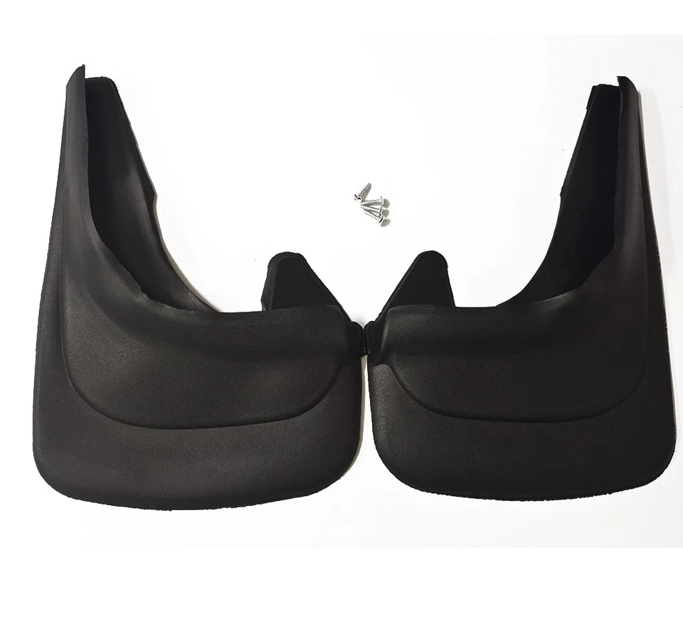 4x Guardabarros Guardabarros Guardabarros Negro Coche Camión Coche Camión Accesorios Universal Foto 3 de 4