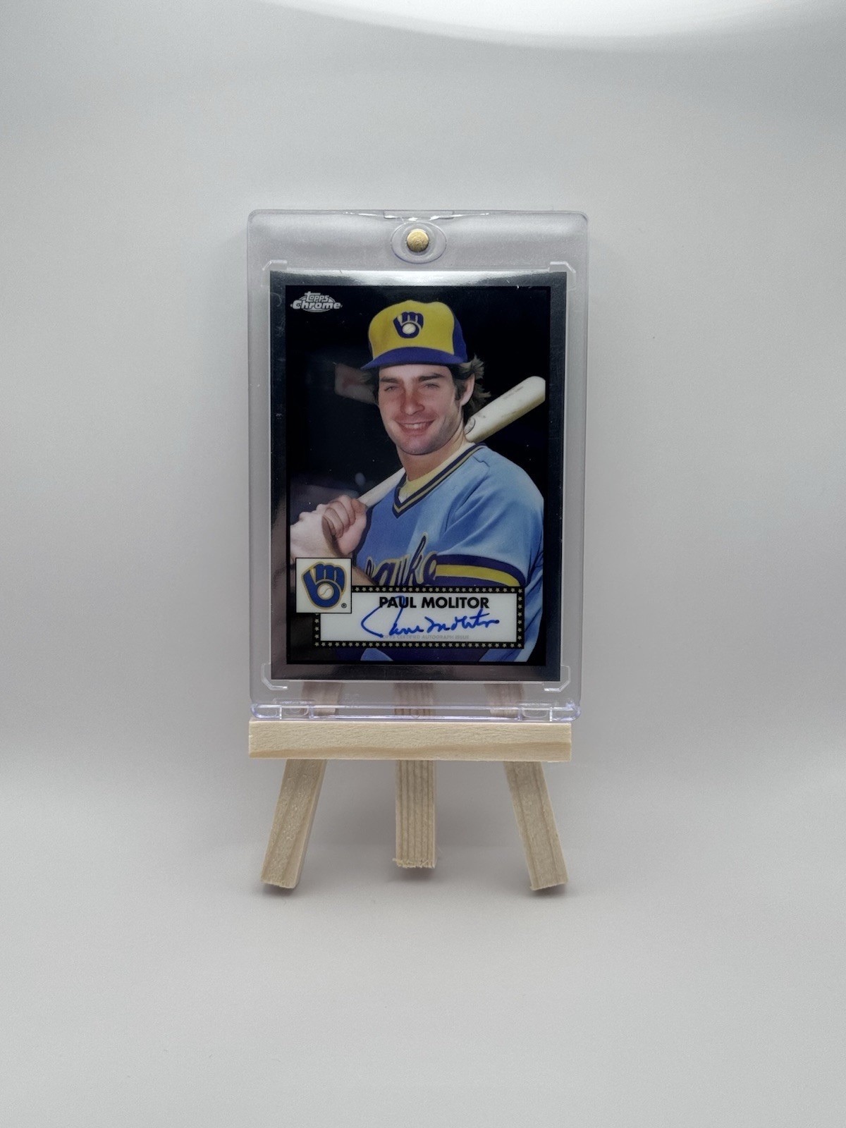 2021 Topps Chrome Platinum Anniversary Autographs Paul Molitor #PA-PM