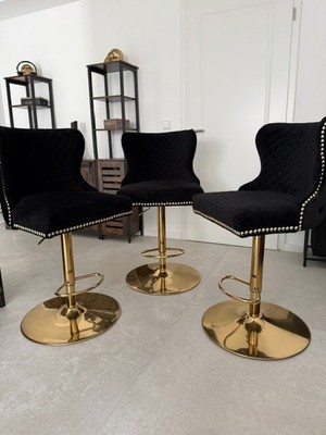 Designer Barstuhl  Lion  Luxus Loft Design Höhenverstellbar