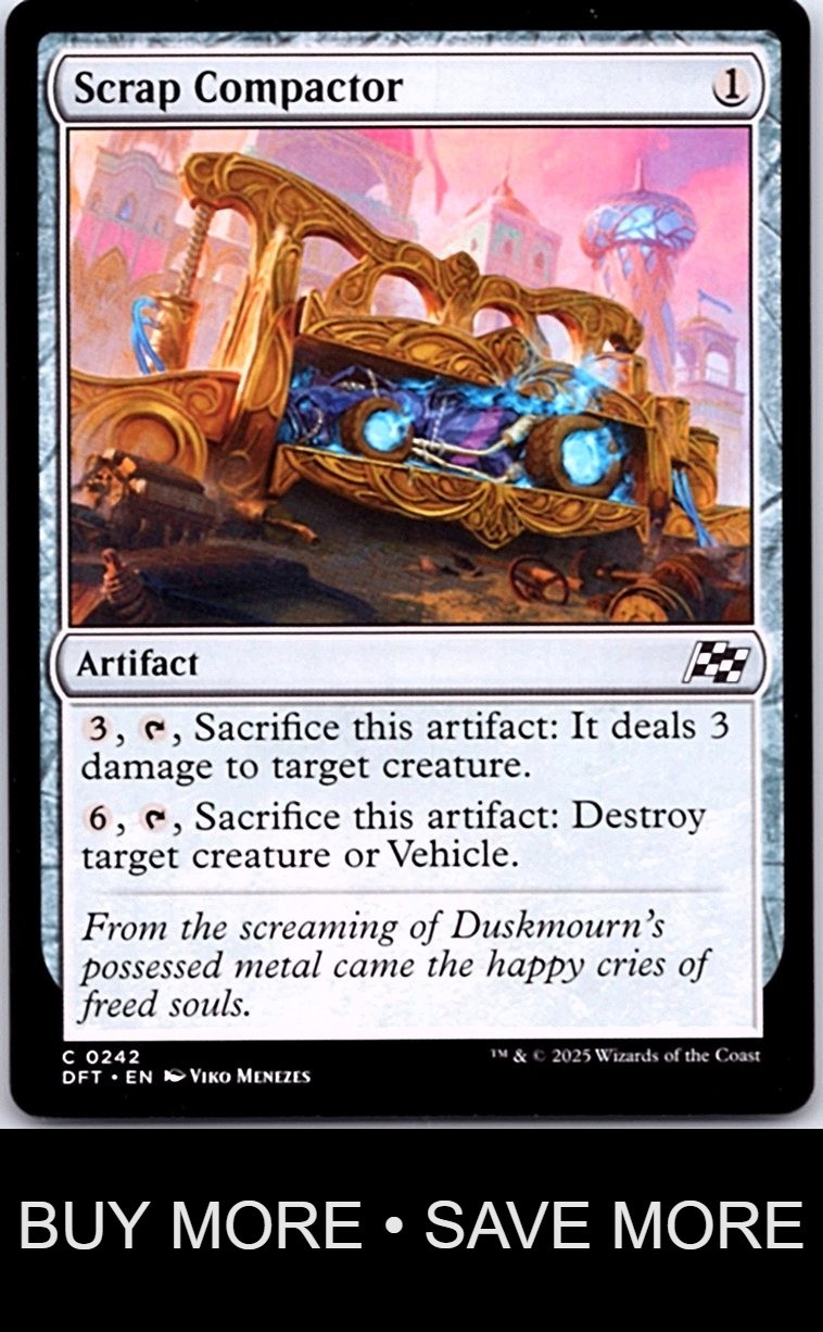 Scrap Compactor LP Aetherdrift MTG