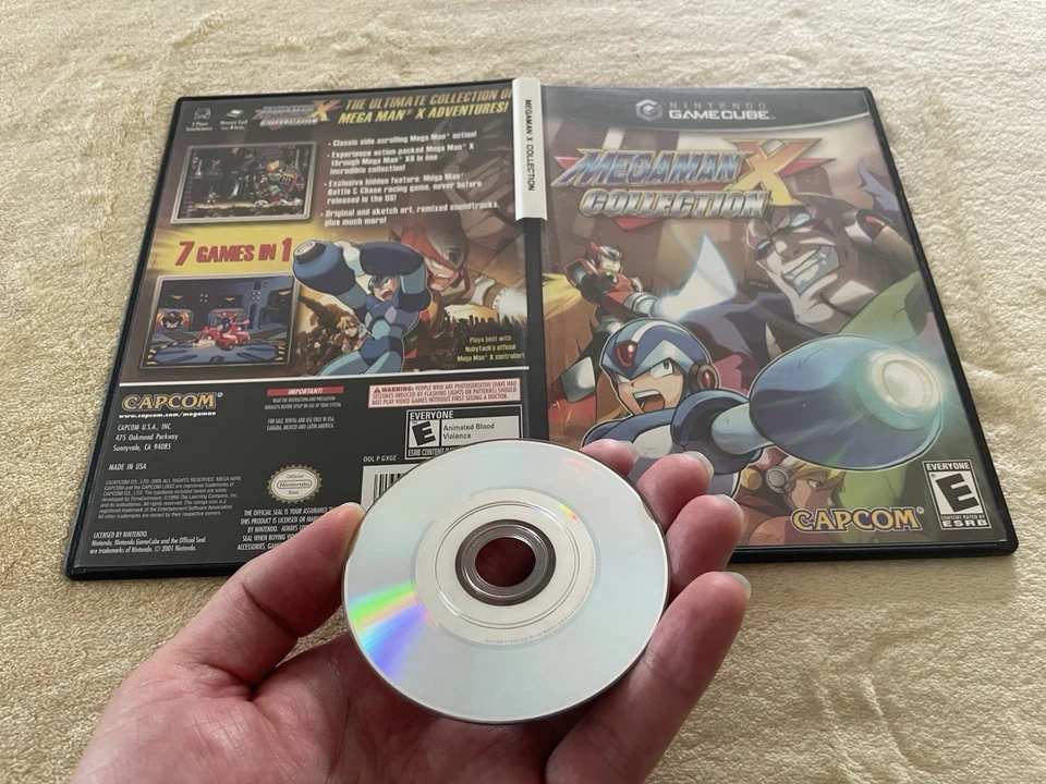 Mega Man X、SONIC & MARIO PARTY 10 未测试,任何原因均无退货 — 第 4/4 张图片