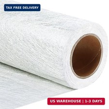 Fiberglass Cloth Chopped Strand Mat Roll 50" x 360", 1.5 oz CSM Heavy-Duty 30f