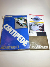 CENTIPEDE Vtg 1983 Atari Atarisoft IBM PC Video Game 5.25 Floppy Disk Diskette