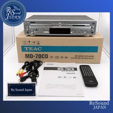 TEAC MD-70CD CD Player MD Recorder MDLP Deck 2U Rackmount Japan Audio USED