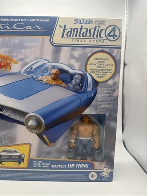 Fantastic Four First Steps Marvel Fantasticar w/ The Thing Figure