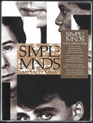 BOX SIMPLE MINDS 5 CD + DVD Once Upon A Time Super Deluxe Edition 2015 SEALED