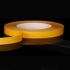 Ultra-Thin Double Sided Tape 1/2 Inch by 66FT Two Sides Sticky Tape with Transpa