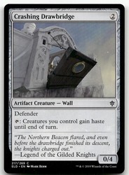 Crashing Drawbridge #217 Throne of Eldraine MTG Common