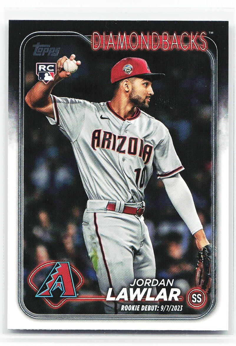 📈 [RC] 2024 Topps Update #US41 Jordan Lawlar