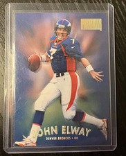 1997 Skybox Premium John Elway #98 Football Card Denver Broncos NFL HOF