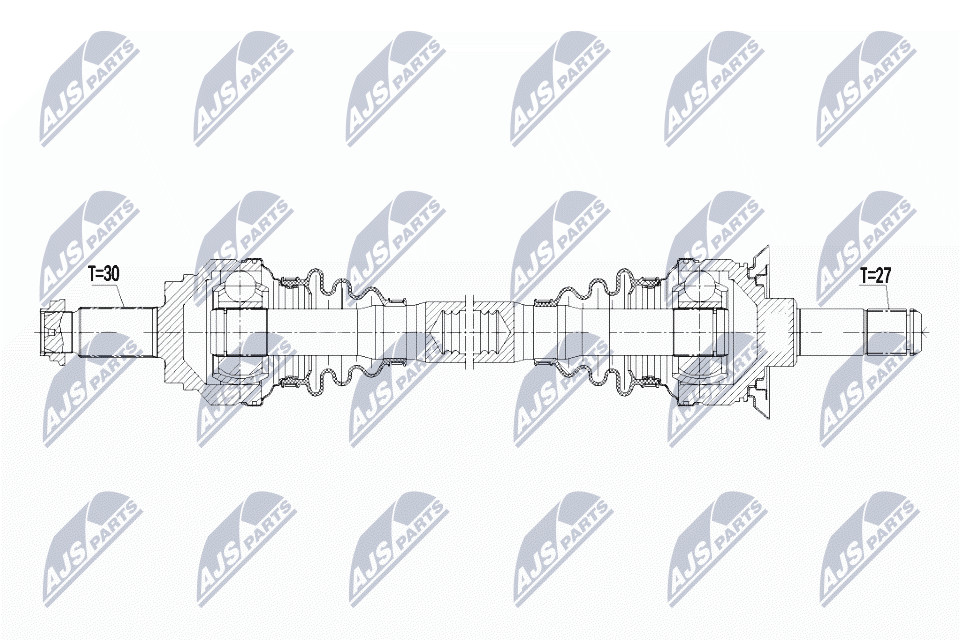 N.T.Y. NPW-BM-085.NTY Drive Shaft for BMW