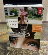 Adobe Photoshop Elements 11 Special Edition Bonus Scrapbooking CD New Sealed Box