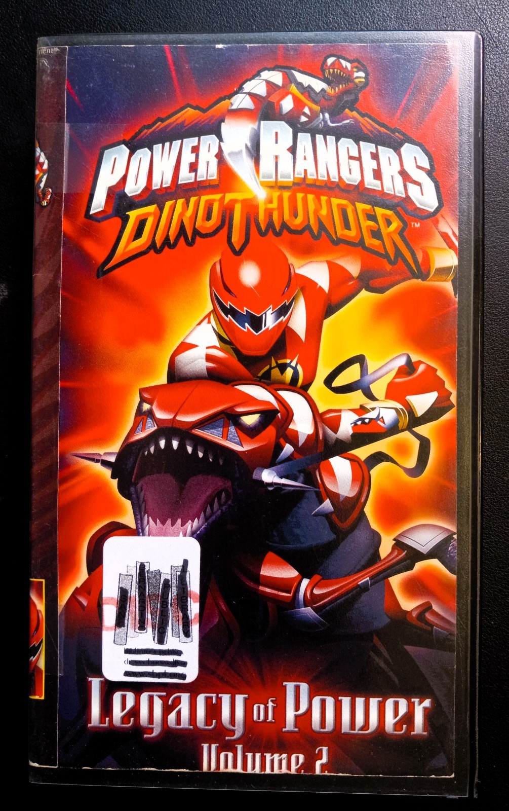 Power Rangers - Dino Thunder Vol. 2: Legacy Of Power (VHS, 2004)