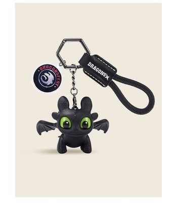 Universal Licensed Potdemiel x Dragons Toothless Illuminated Keychain