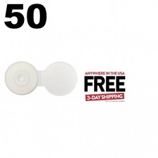 50 Clear MINI 8cm ClamShell CD DVD Case  1-3 DAYS