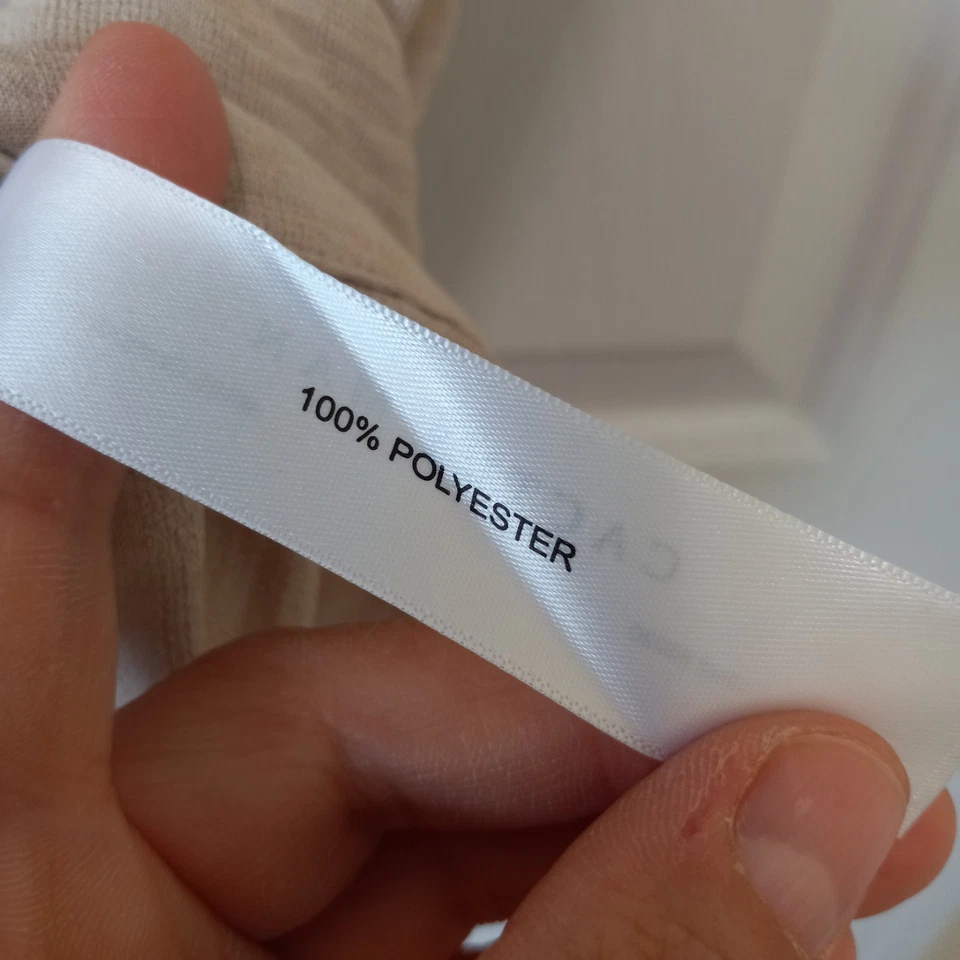 Новый с Ярлыками! Мужская рубашка CACTUS MAN Vicky Singh на бежевых пуговицах повседневная повседневная полиэстер M - Изображение 4 из 4