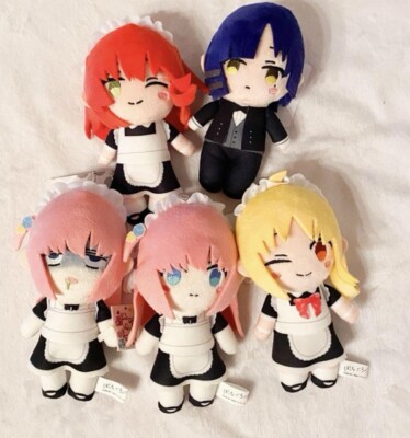 Bocchi The Rock! Hitori Goto Plüschpuppe Deformed Maid Cafe Ver. New 5 Type