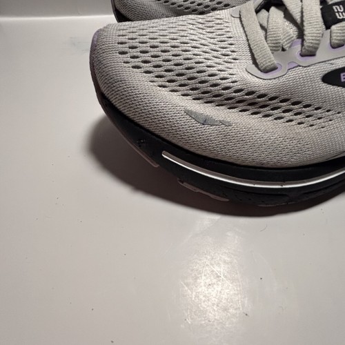 Brooks Adrenaline GTS 23 Women's Size 7B Shoes Running Gray Purple 1203811B023 - 第 6/13 張圖片
