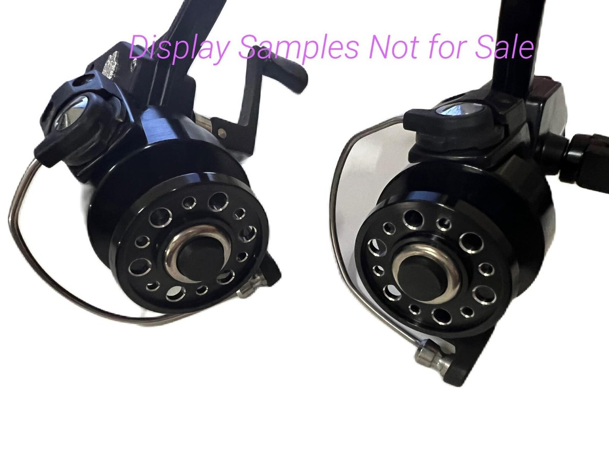 Black Color Aluminum Spool / 12 Holes for Abu Cardinal 54 & 154