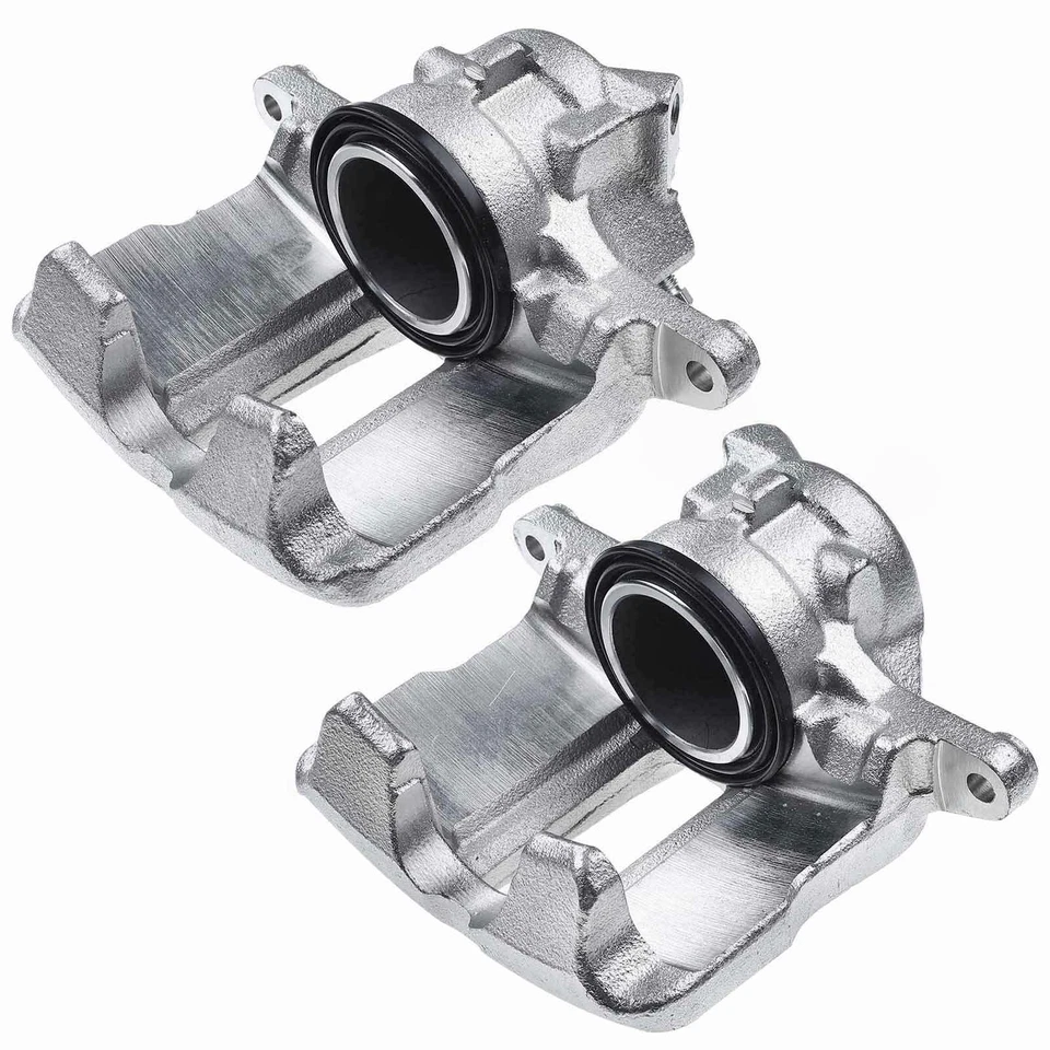 2x Brake Calipers w/o Bracket for Audi 80 90 100 Volkswagen Passat Front Side - Image 2 of 4