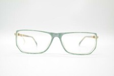 Vintage Atrio 286-966 Green Gold Oval Glasses Eyeglass Frame NOS