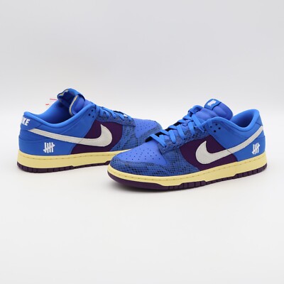 DH6508-400 Nike Dunk Low Undefeated Dunk VS AF1 5 On It Signal