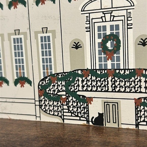 Cat’s Meow Village Callanwolde and Swan House Atlanta Christmas Series 1996 VTG - Picture 11 of 15