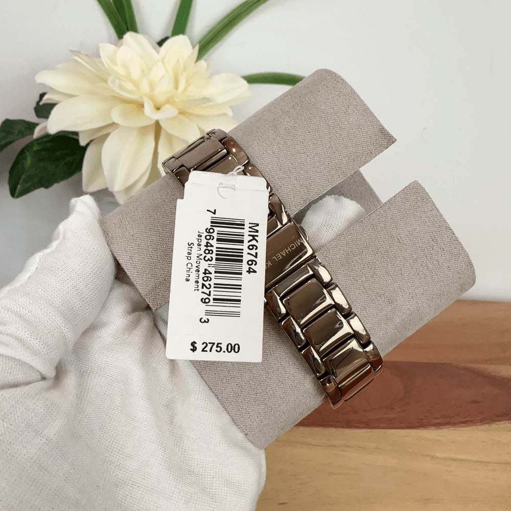 NWT Michael Kors‎ Blair Chronograph Brown Stainless Steel Watch MK6764 NWT Michael Kors Blair Chronograph Brown Stainless Steel  main image 4