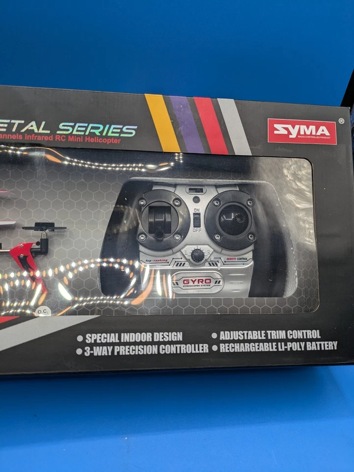 Syma Remote Control Helicopter S107G Metal Series -No charger - Image 4 of 4