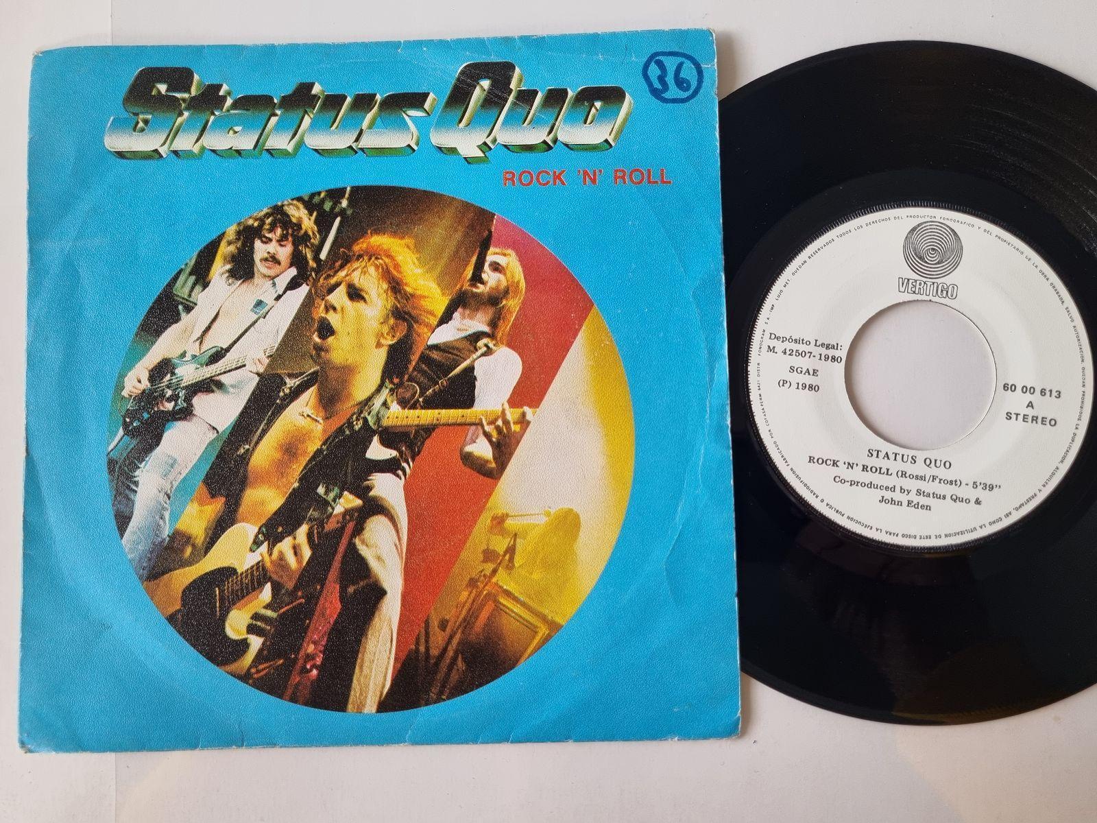 Status Quo - Rock 'n' roll/ Lies 7'' Vinyl Spain
