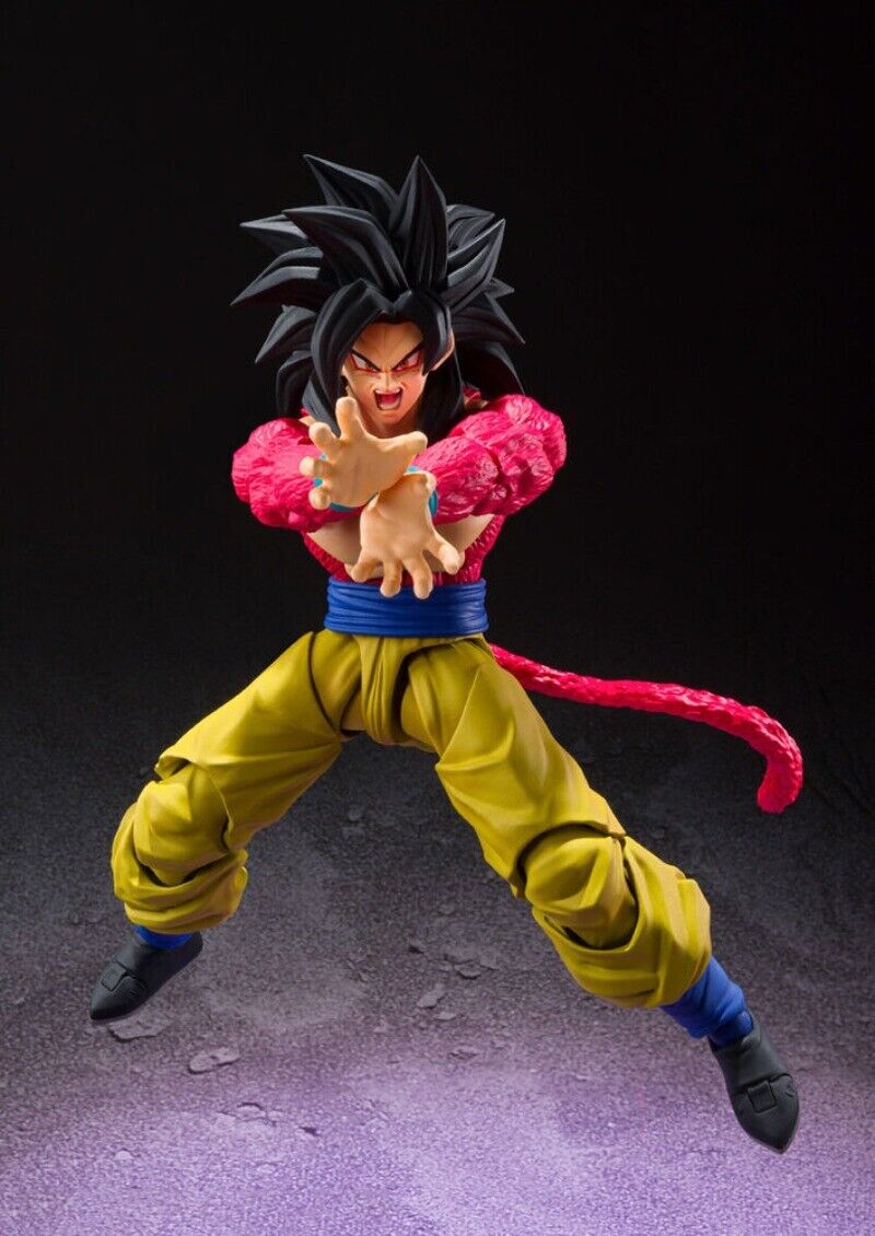 Boneco Sh Figuarts Goku Super Saiyan 4 Sayajin Ssj4 Dragon - R$ 598,9