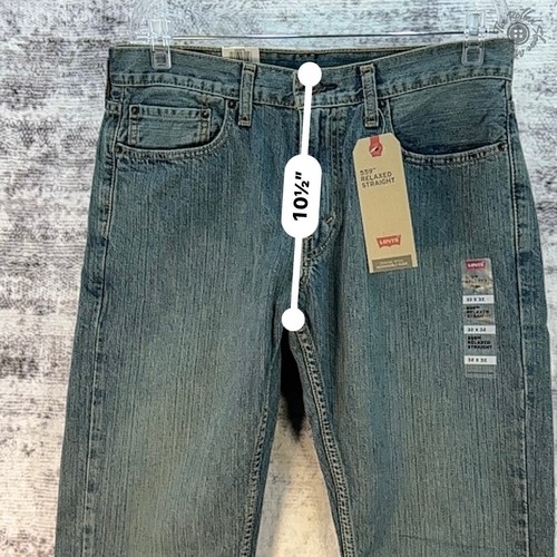 NWT - Levi's 559 Relaxed Straight Blue Jeans - Men's 32x32 - Picture 16 of 18