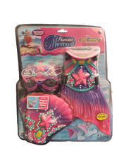 Princess Mermaid pool Swim Gear Gloves Tail Fin mermaid set no. 43348