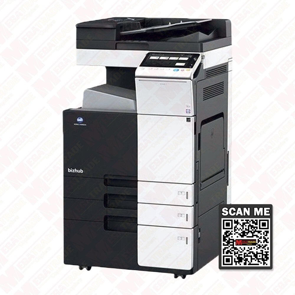 Konica Minolta BizHub 364e A3 B/W Multifunction Printer Copier