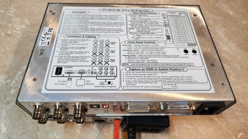 EXTRON DVI-RGB 200 DVI to RGB Interface + DTP HDMI 230 RX DTP RECEIVER FOR HDMI - Picture 3 of 3