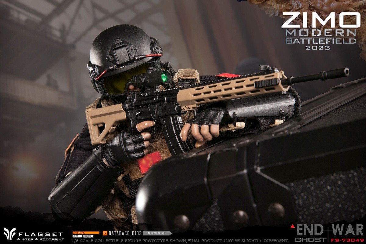 FLAGSET FS-73049 1/6 Modern Battlefield End War Ghost Zimo 12