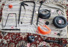 Replacement parts for Scotts LB4576 Turf Builder Mini Broadcast Spreader (L)