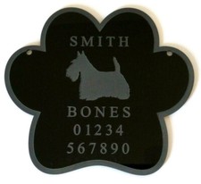 Personalised Crate ID Tag for Dog Shows Kennel Club New Requirement